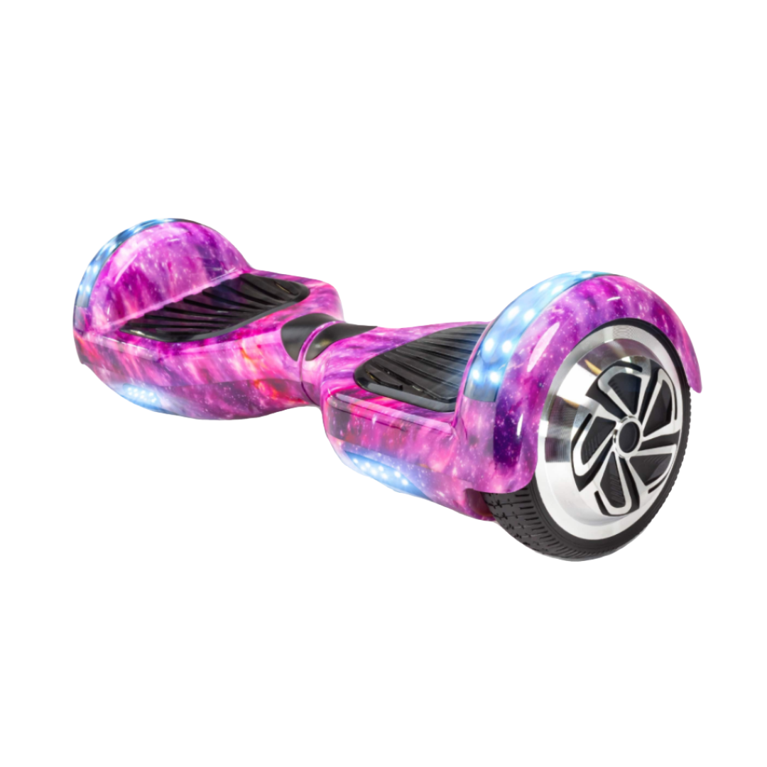 Christmas Sale 6.5 Wheel Hoverboard Self Balancing Scooter Purple Galaxy Australia