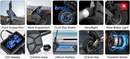 ESA GTR 1000W Peak Electric Scooter | 50km Range | Off-Road & City Commuter