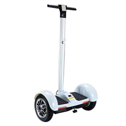 Self-Balancing Scooter with Travel Bag - White
