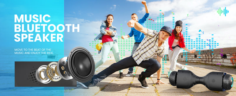 GYROOR G13 Off Road Hoverboard | All-Terrain | Black