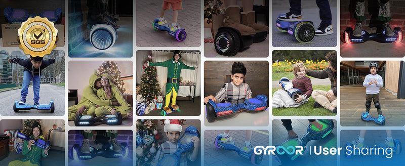 GYROOR G13 Off Road Hoverboard | All-Terrain | Black