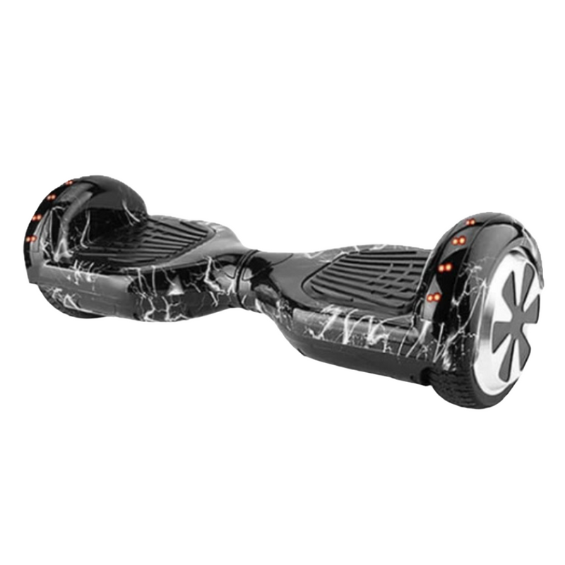 Black hoverboard with led lights sale