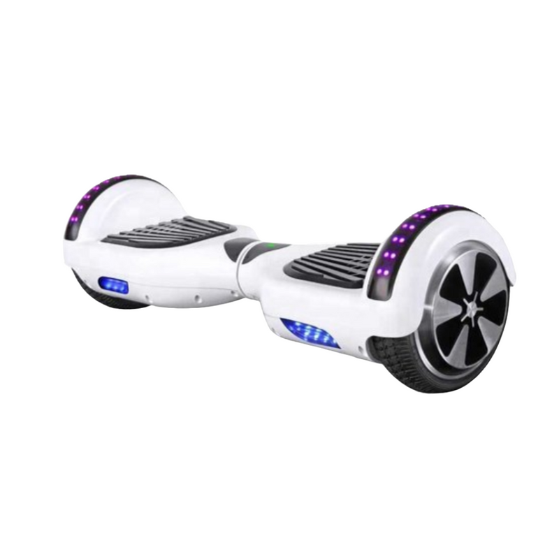 White hoverboard with lights sale