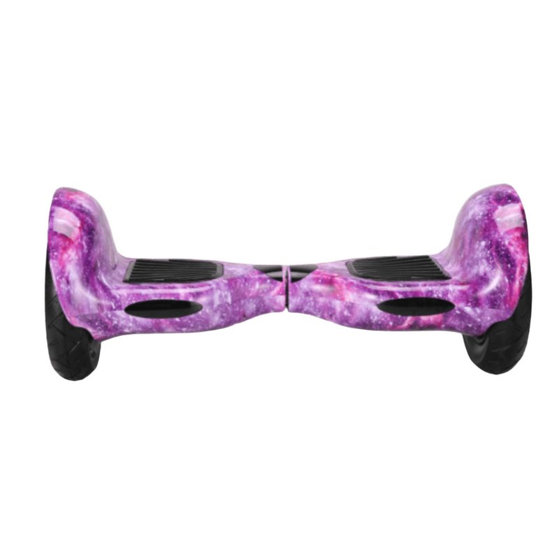 Electric Hoverboard 10 inch Purple Galaxy Hoverboards Galore