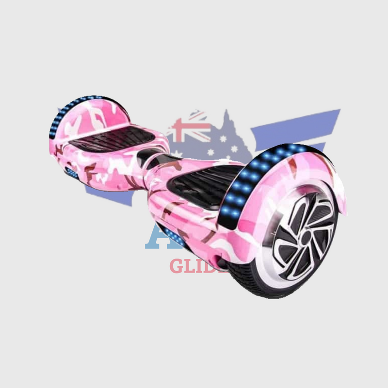 6.5" Wheel Hoverboard Self Balancing Scooter - Camouflage Pink