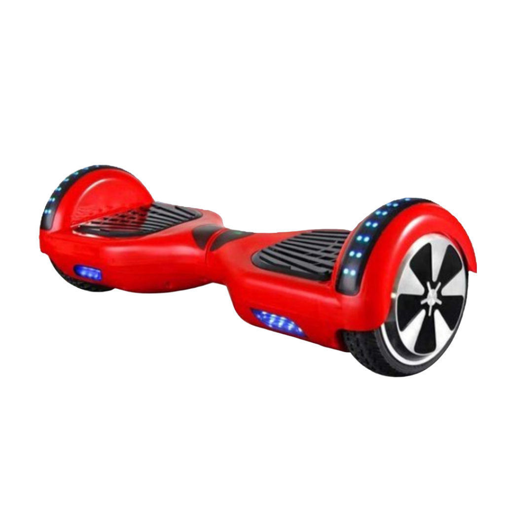 Hoverboard Electric Scooter 6.5 inch RED LED lights