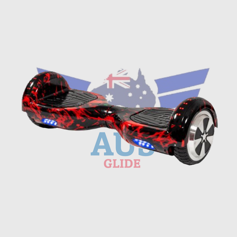 Hoverboard Electric Scooter 6.5 inch – Flame Style (Free Carry Bag)