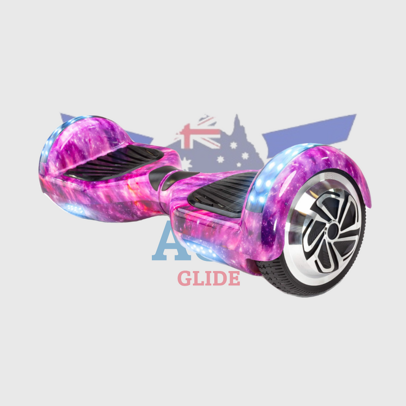 6.5" Wheel Hoverboard Self Balancing Scooter - Purple Galaxy