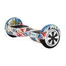 Australia Hoverboard 6.5" Self Balancing Scooter for Kids White Graffiti