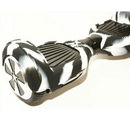 6.5 Inch Hoverboards Skin Cover – Protective Rubber Case – Black + White
