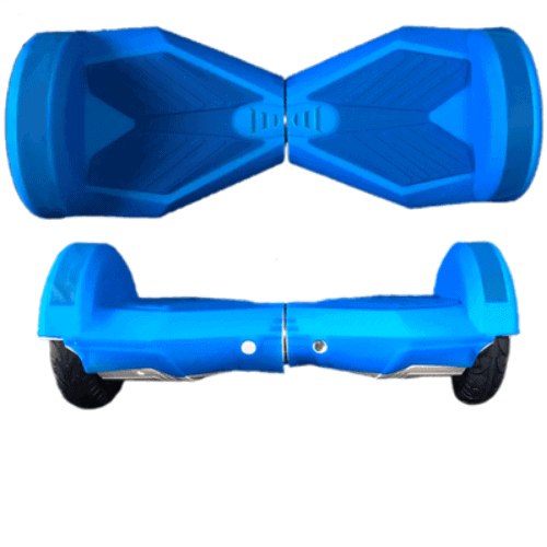 8 Inch Hoverboards Skin Cover – Protective Rubber Case – Blue