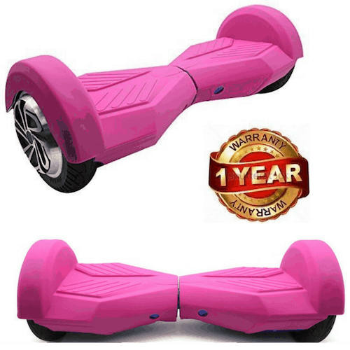 8 Inch Hoverboards Skin Cover – Protective Rubber Case – Pink