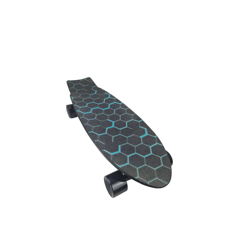 Blue Honeycomb Skateboard