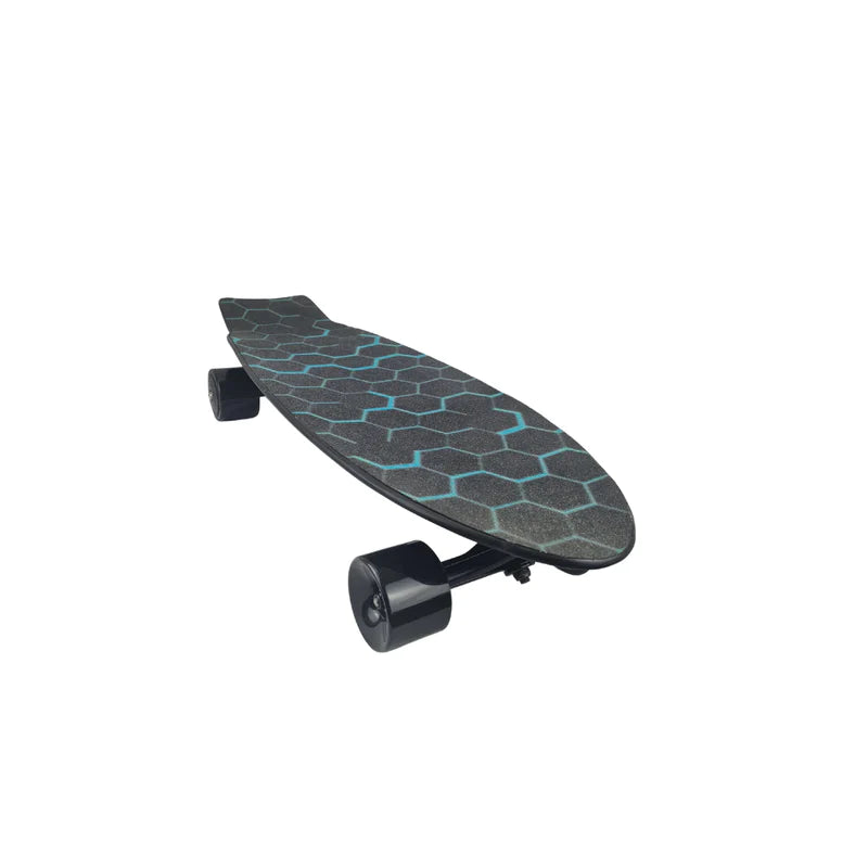 Blue Honeycomb Skateboard
