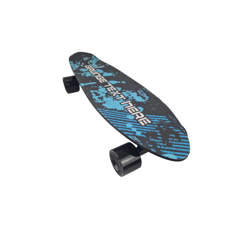 Blue Graffiti Single Drive Skateboard