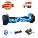 Off Road Hoverboard NS8 Model - Camouflage Blue
